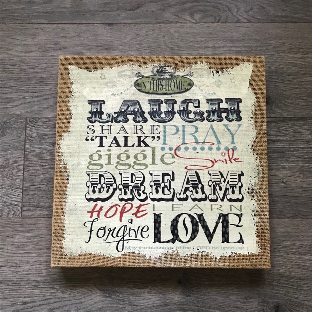 In this home wall art